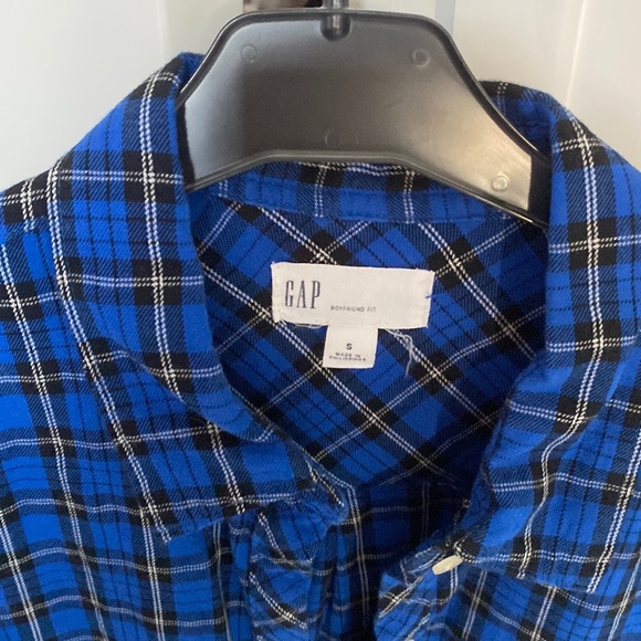 GAP Small LS Blouse with pocket - Picture 1 of 6